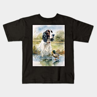 English Springer Spaniel Kids T-Shirt